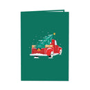 Driving Home for Christmas Pop-Up Card