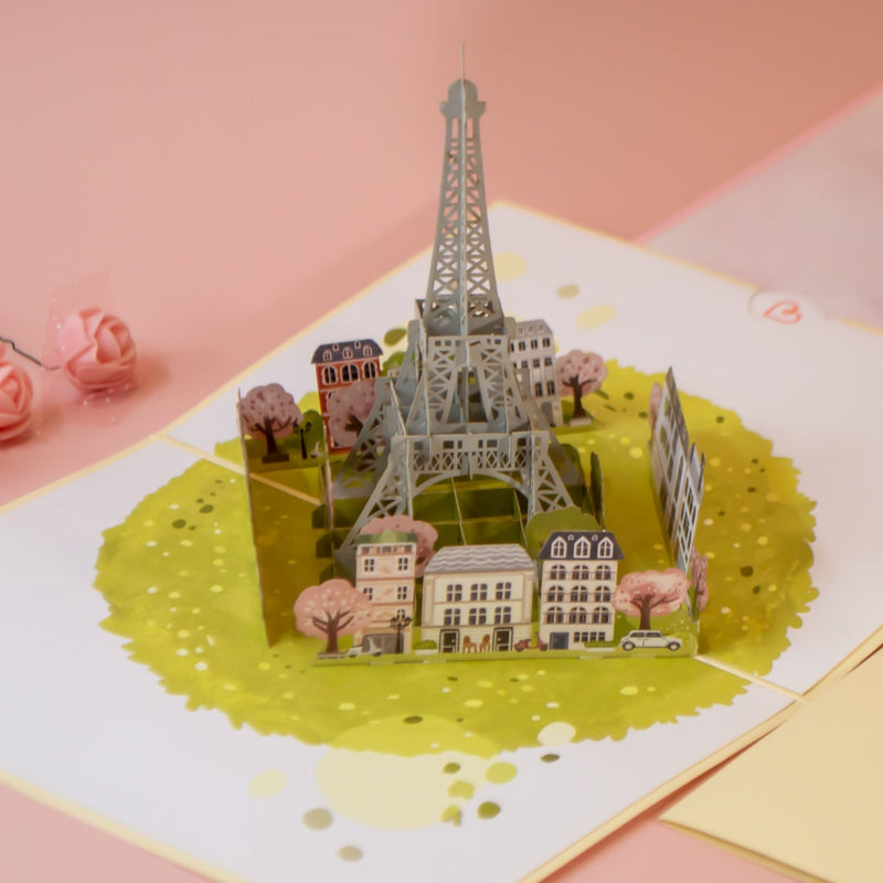 Eiffel Tower Pop-Up Card