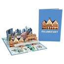 Frankfurt Pop-Up Karte