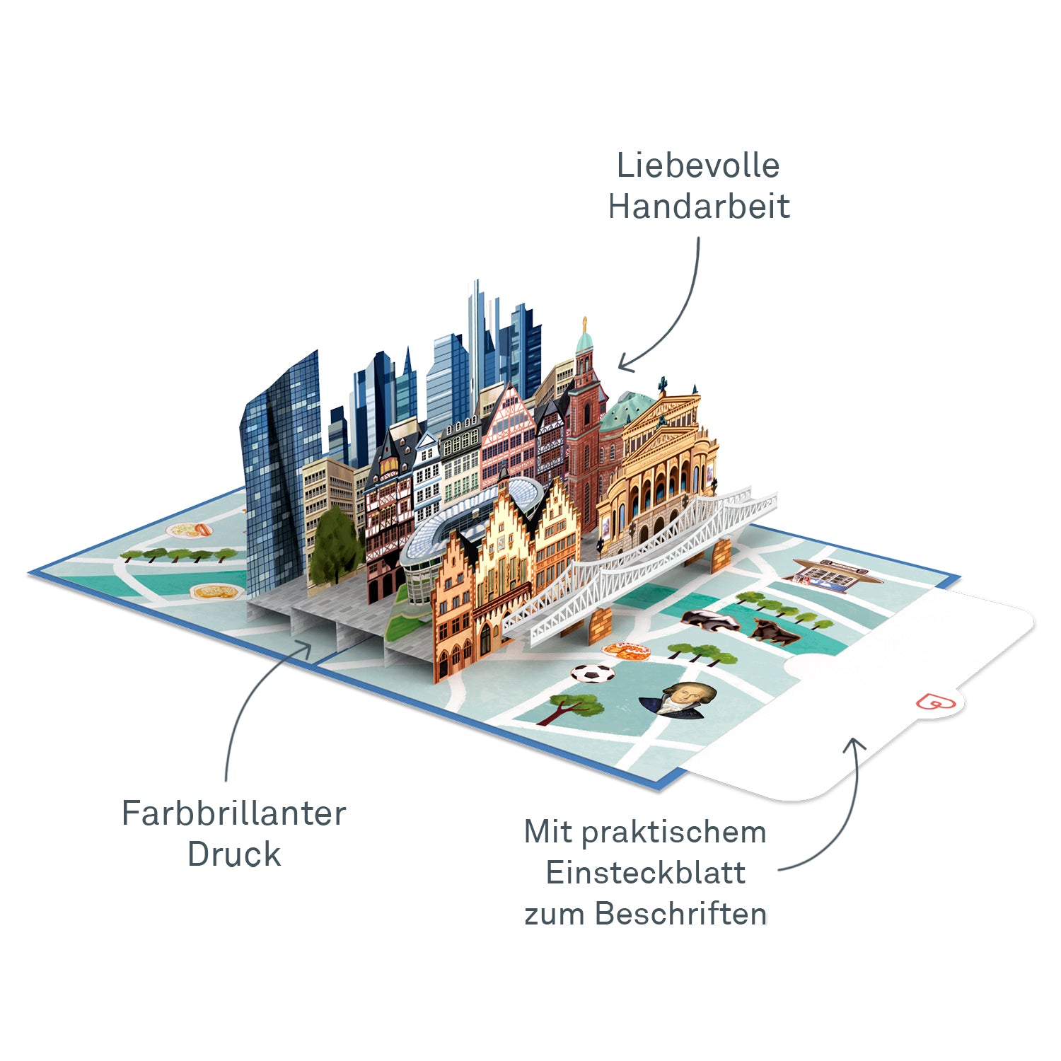 Frankfurt Pop-Up Card