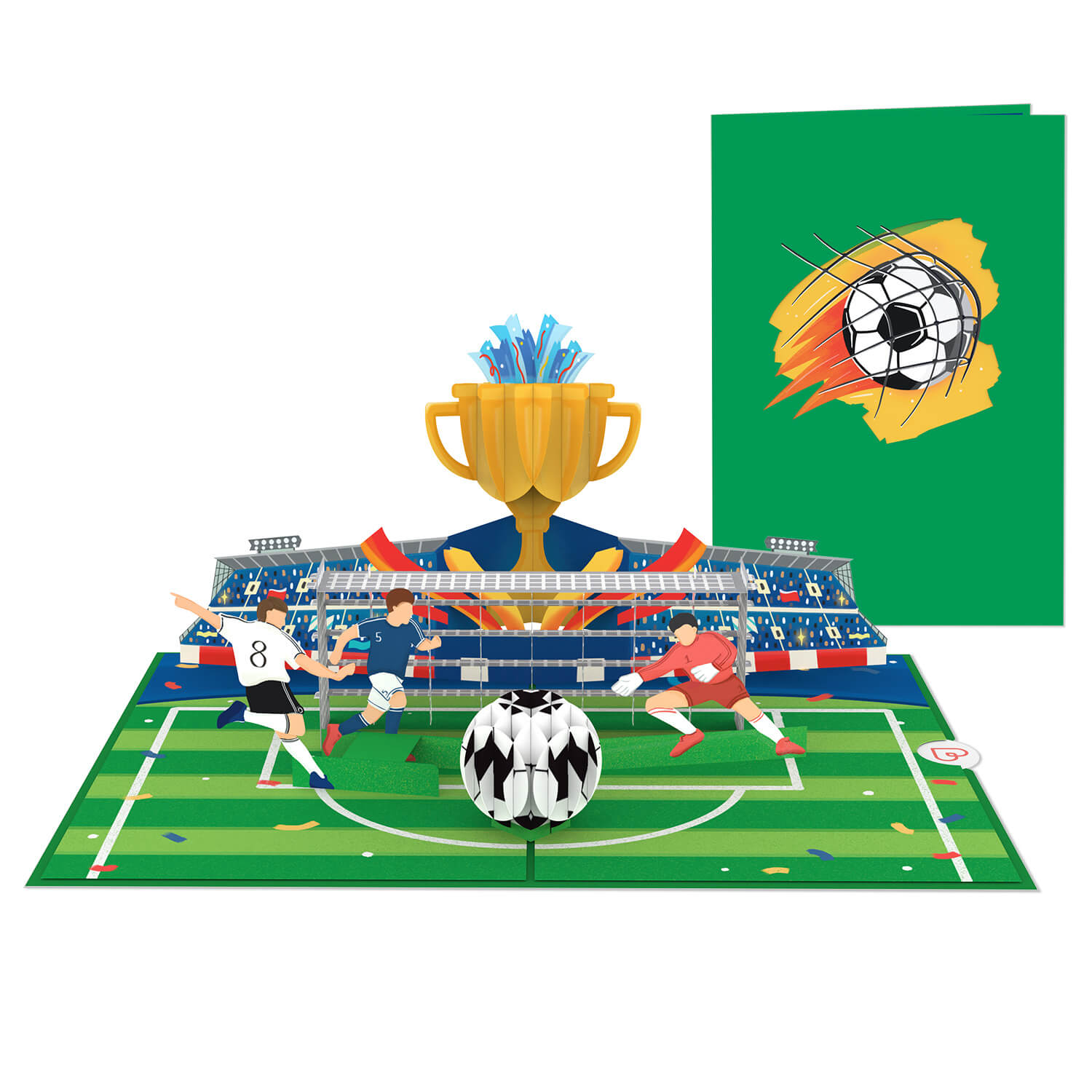 Football Champions Pop-Up Card