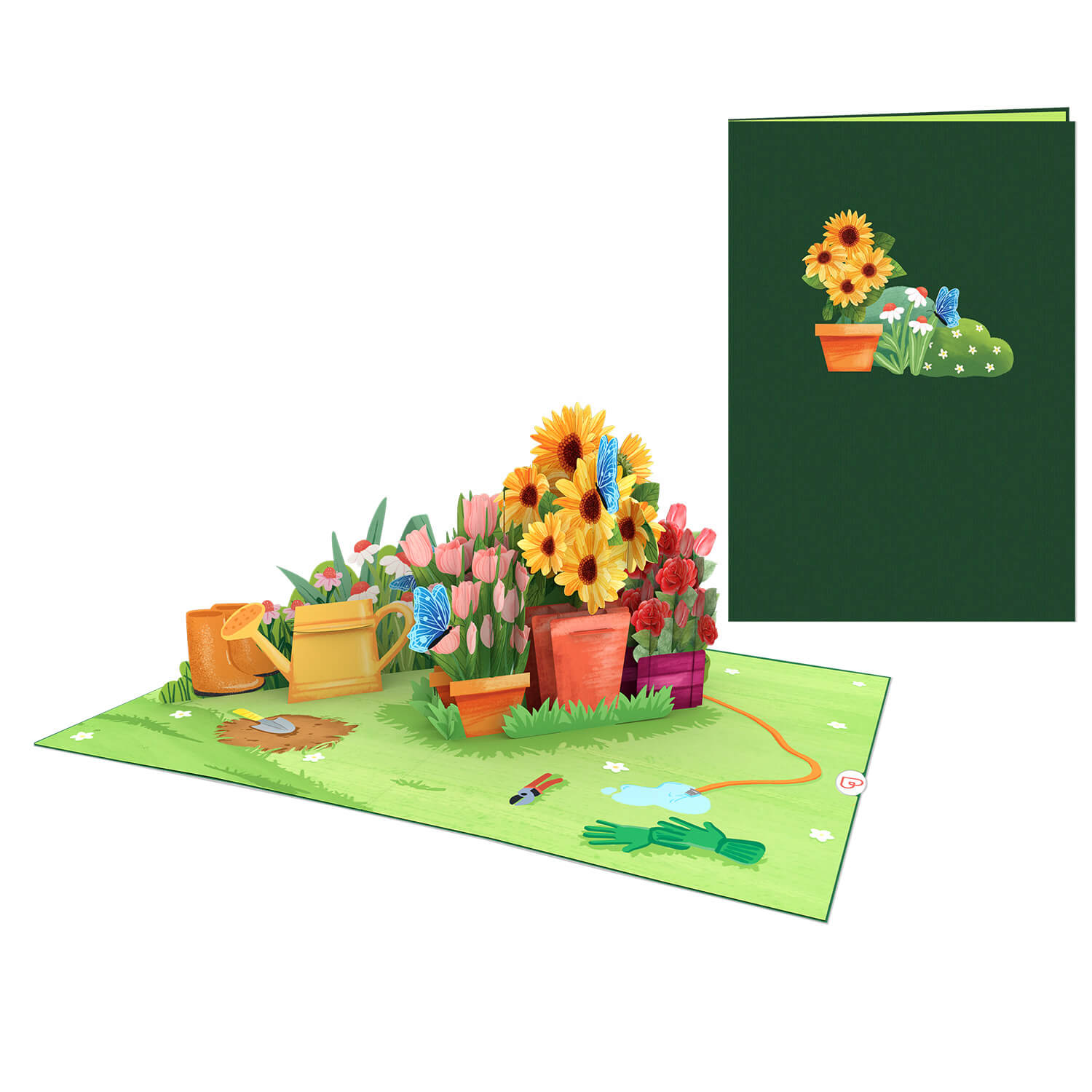 Gardening Pop-Up Card