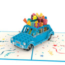 Birthday car Pop-Up Card