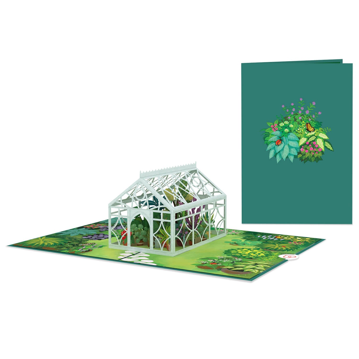 Greenhouse Pop-Up Card