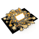 Goldenes Ticket Pop-Up Karte