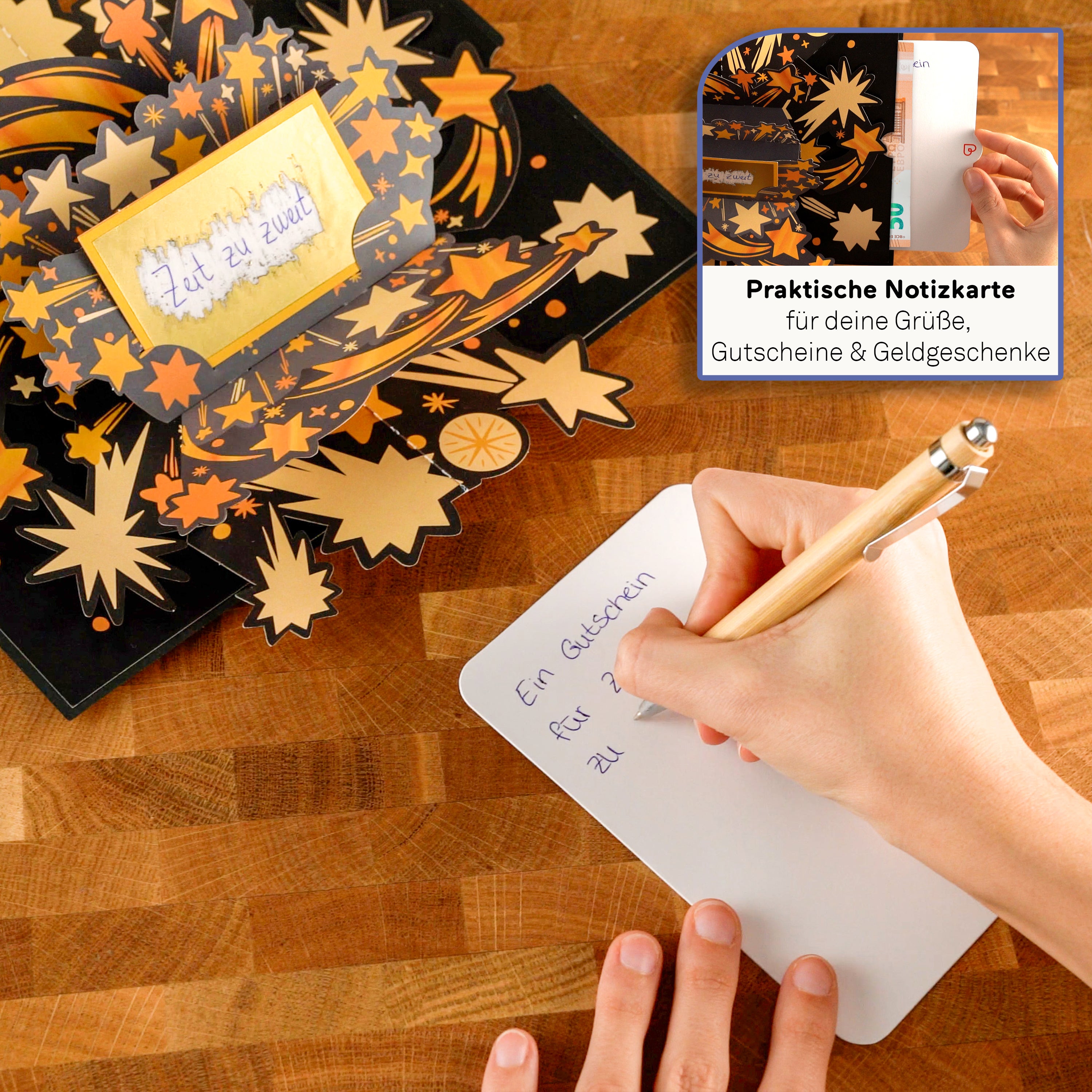 Golden Ticket Pop-Up Card