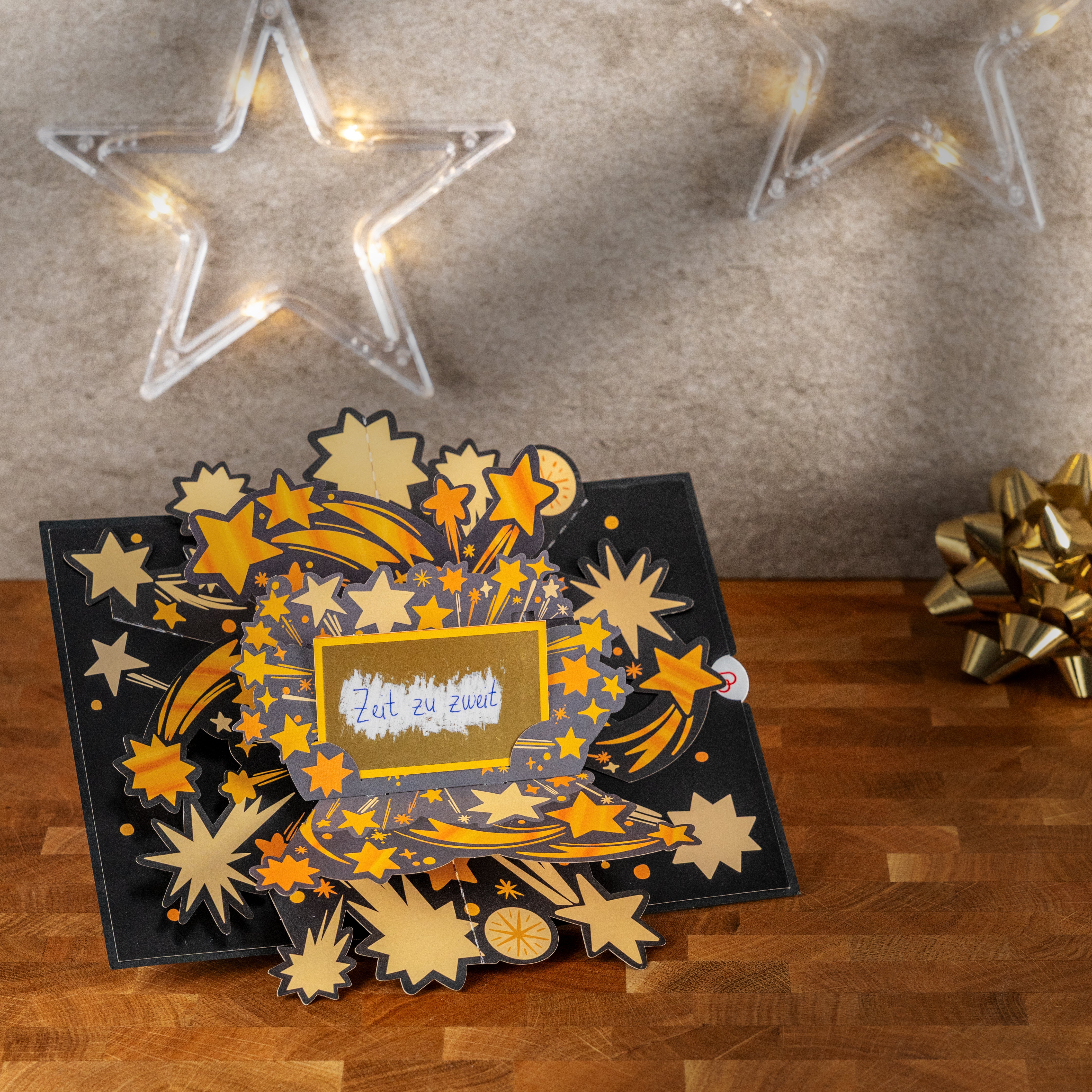 Golden Ticket Pop-Up Card