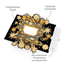 Goldenes Ticket Pop-Up Karte