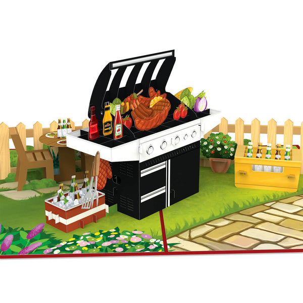 Gas grill Pop-Up Card