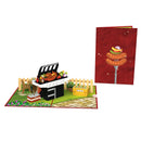Gas grill Pop-Up Card