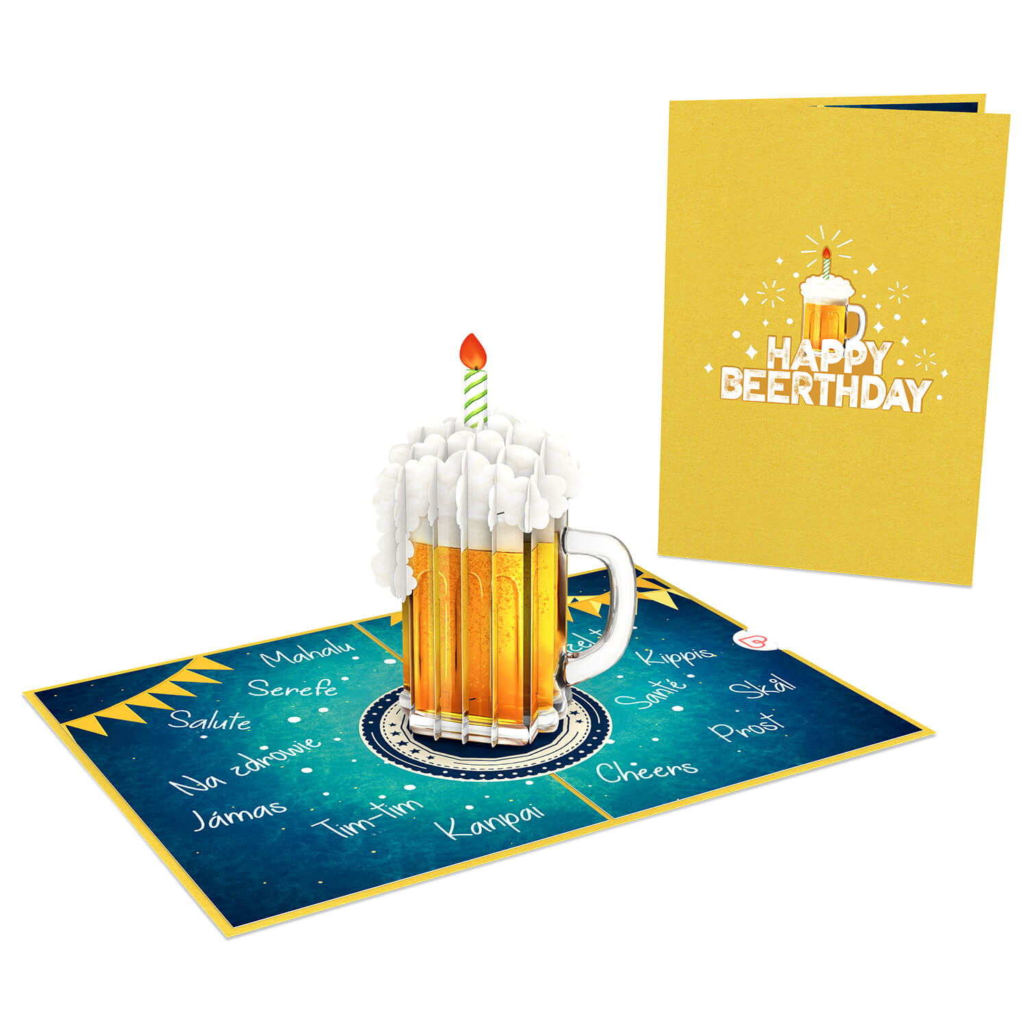 Happy Beerthday Pop-Up Card