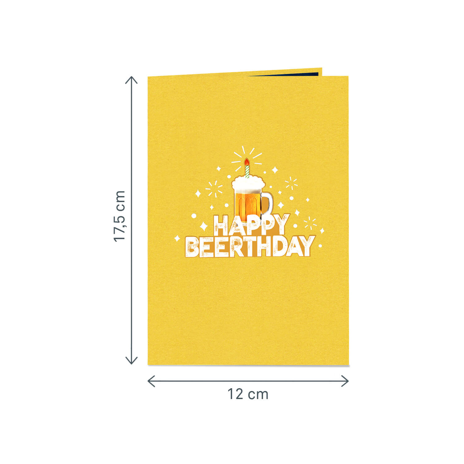 Happy Beerthday Pop-Up Card