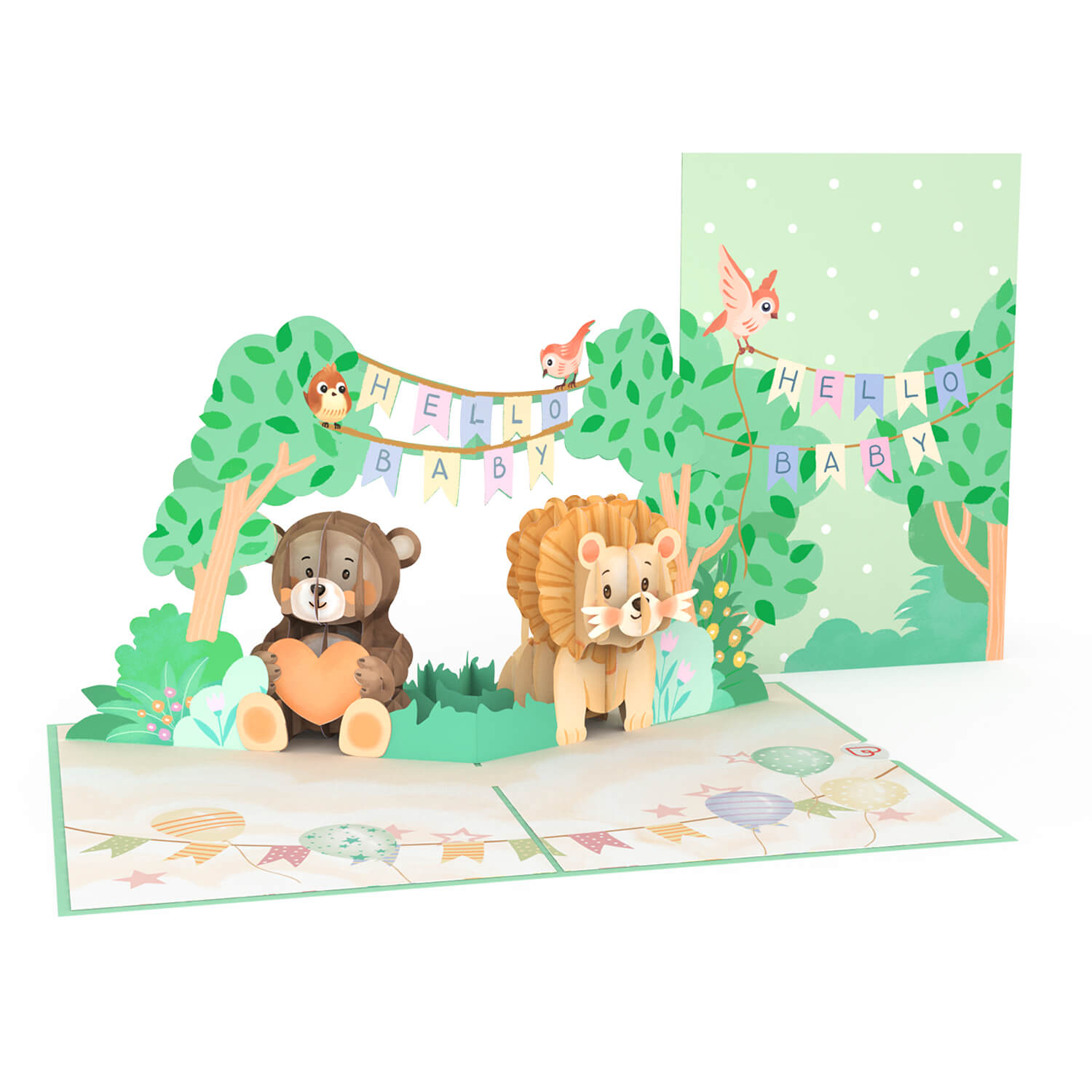 Hello Baby Pop-Up Card