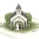 Wedding Chapel Pop-Up Card