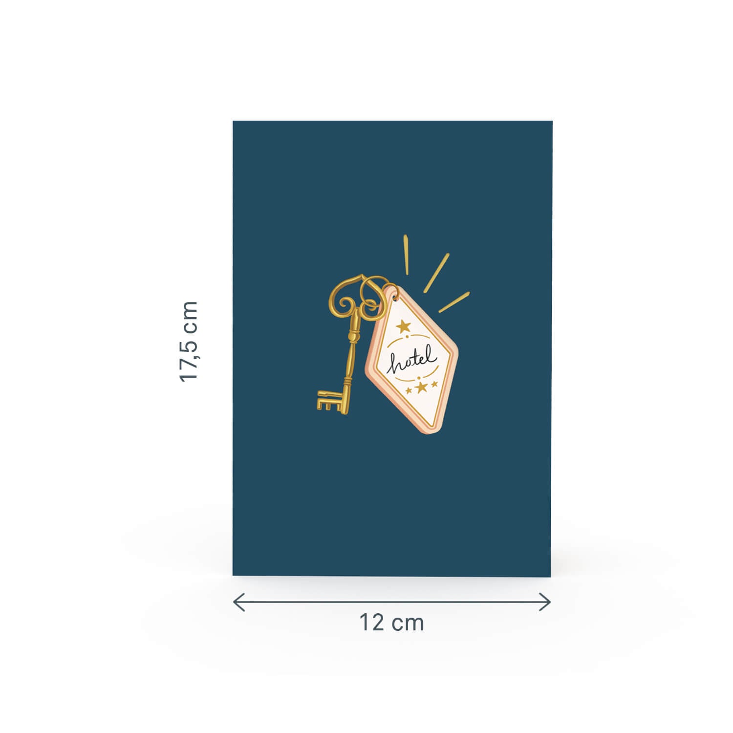 Hotel Room Pop-Up Card