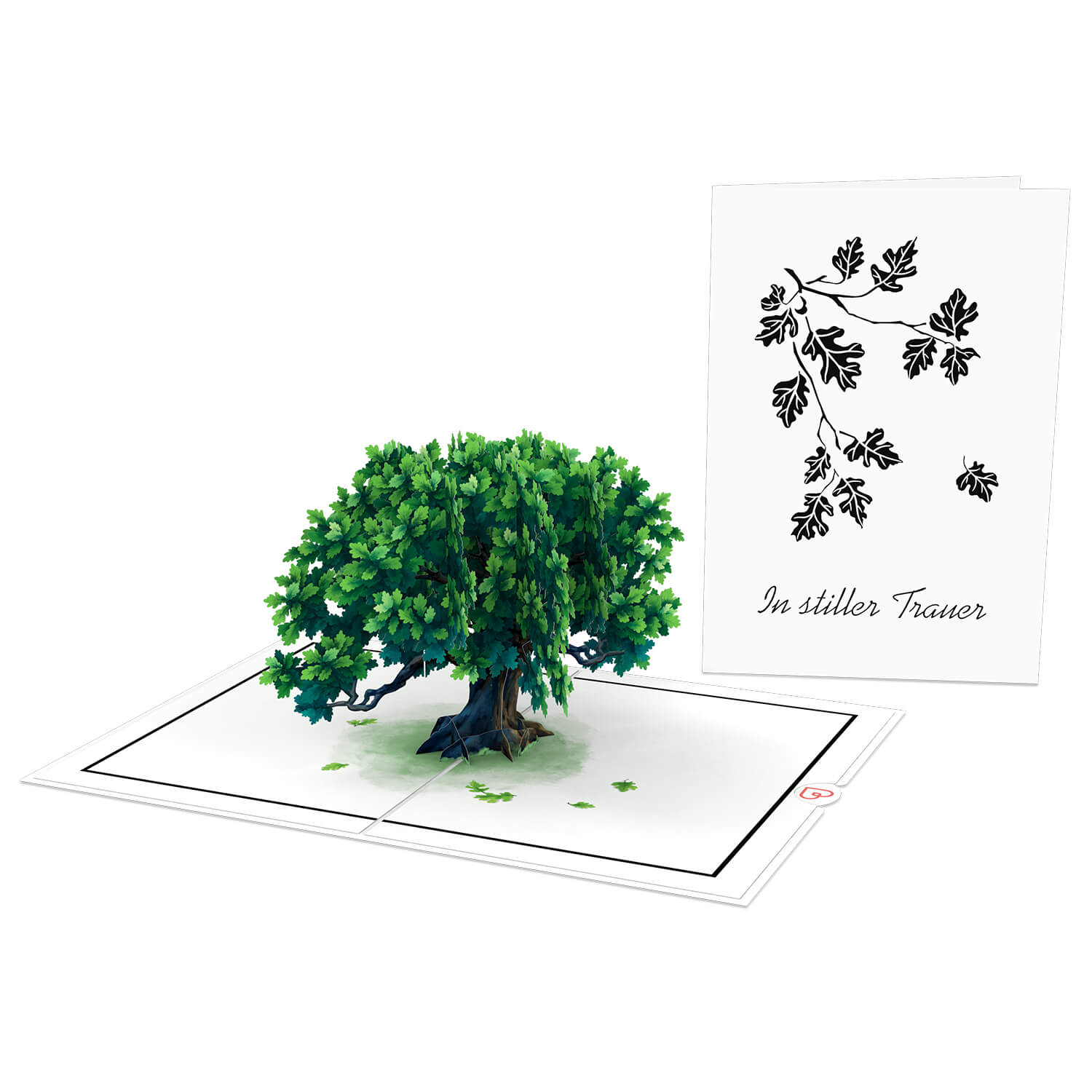 Pop-Up Card "In Silent Sorrow"