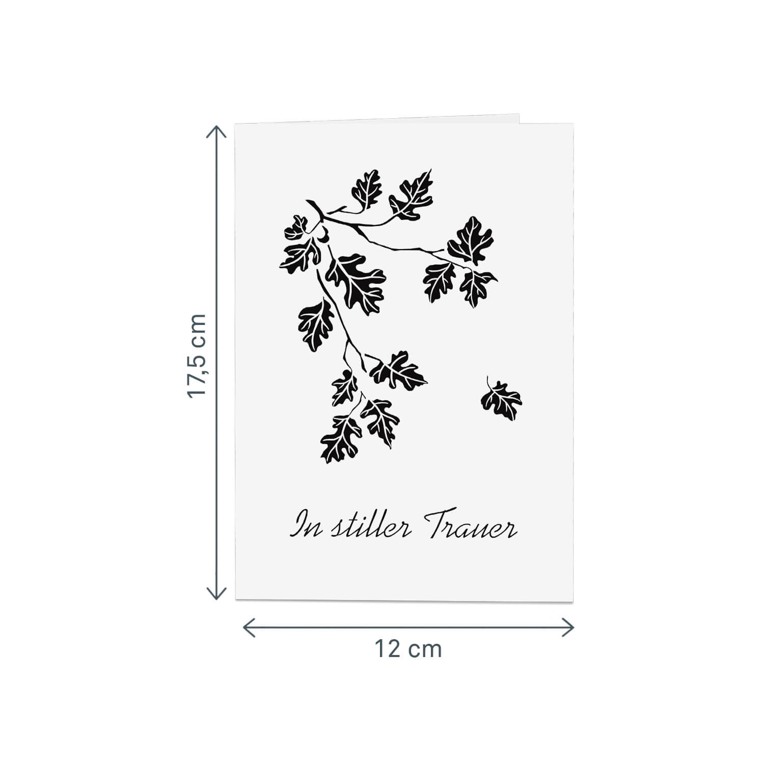 Pop-Up Card "In Silent Sorrow"