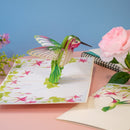 Pop-Up Card Hummingbirds