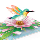 Kolibri Pop-Up Karte