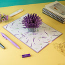 Lavender Pop-Up Card