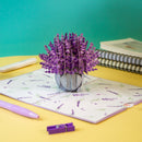 Lavender Pop-Up Card