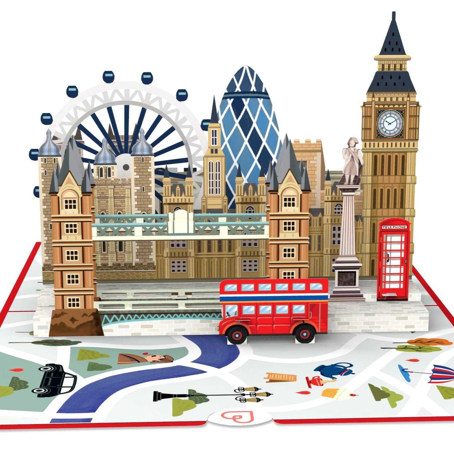 London Pop-Up Map