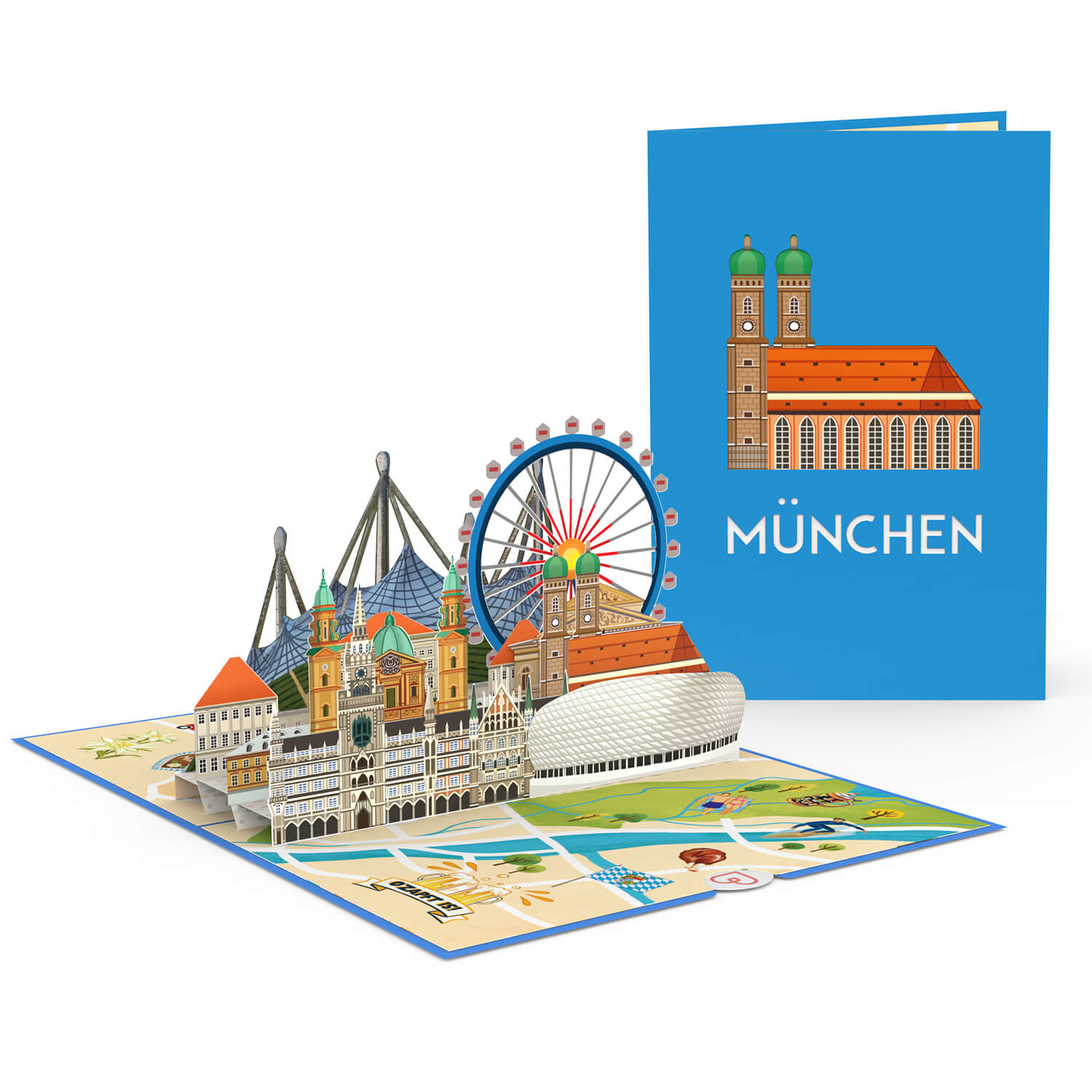 Munich Pop-Up Card