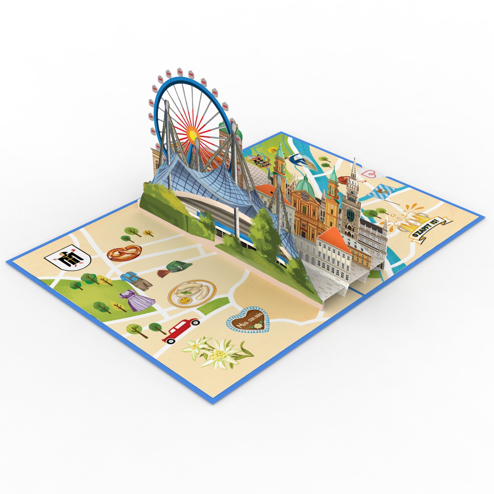 Munich Pop-Up Card