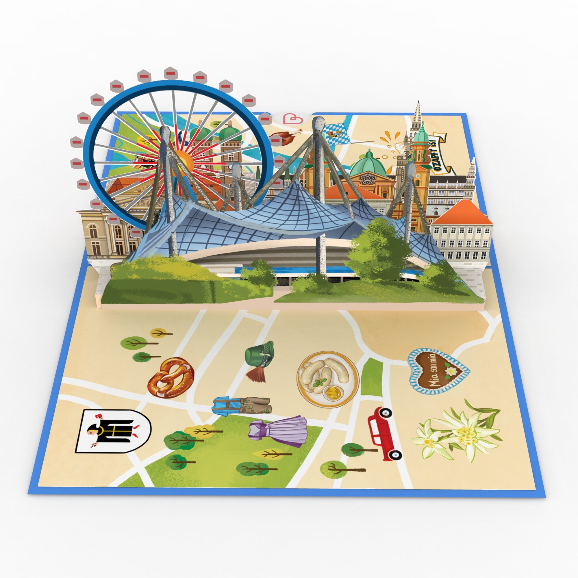 Munich Pop-Up Card