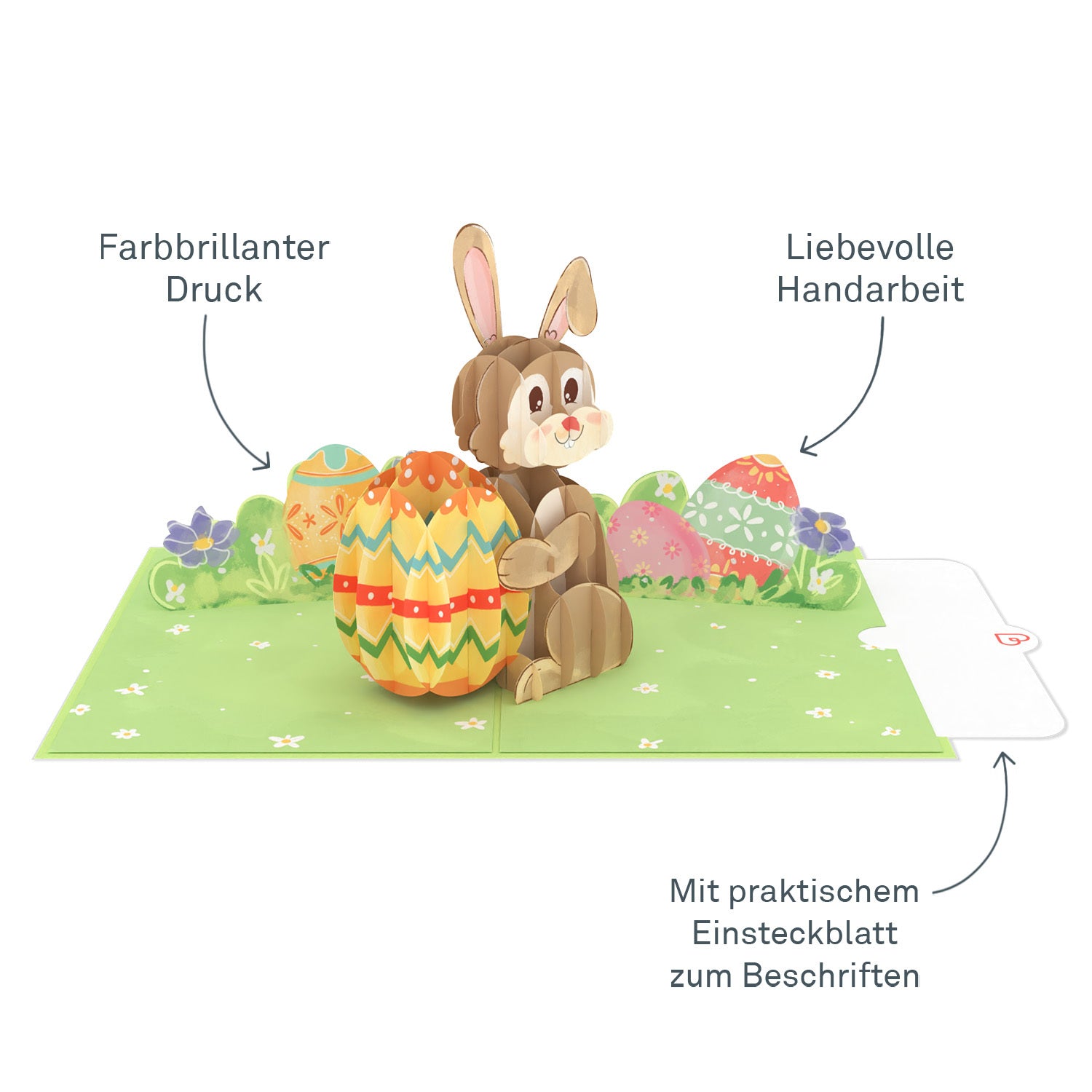 Easter bunny Pop-Up Card