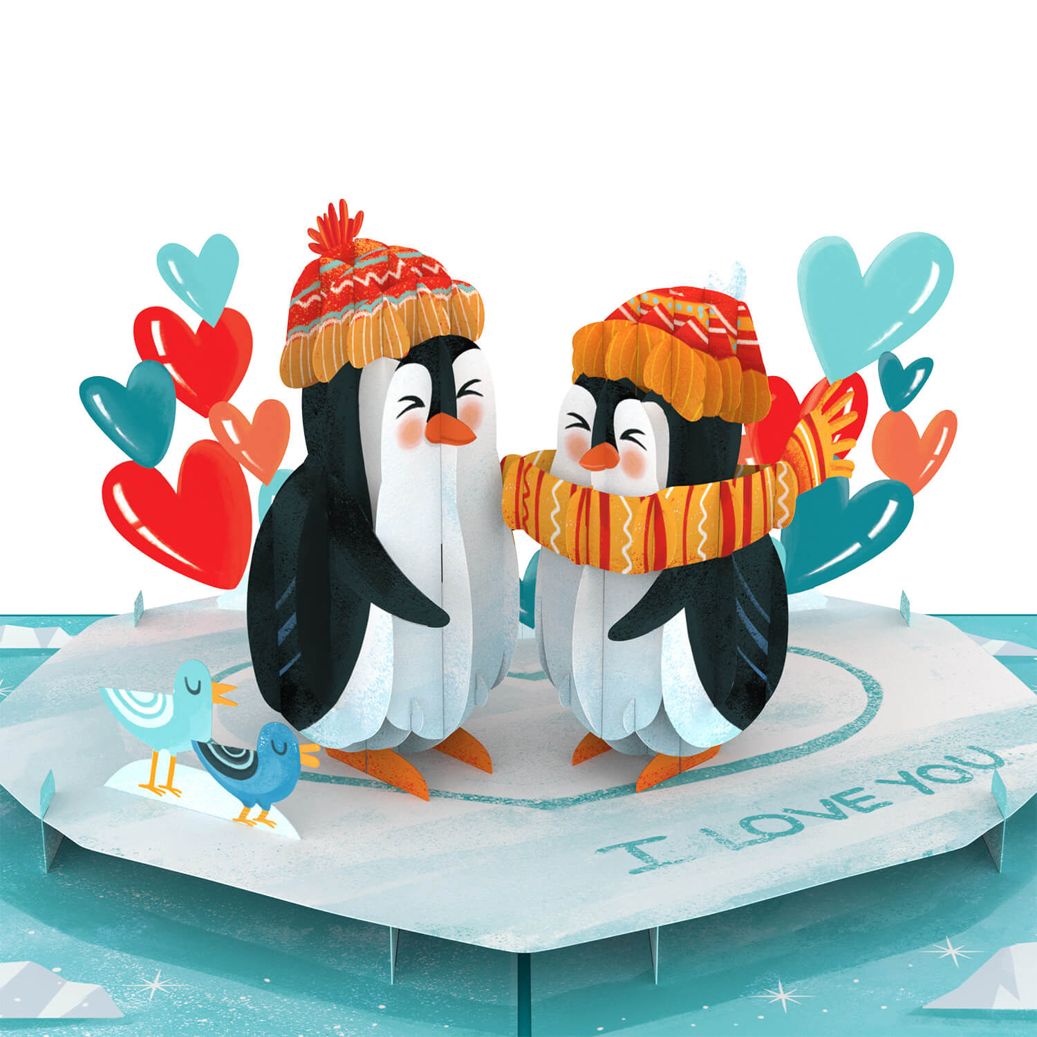Penguin Love Pop-Up Card