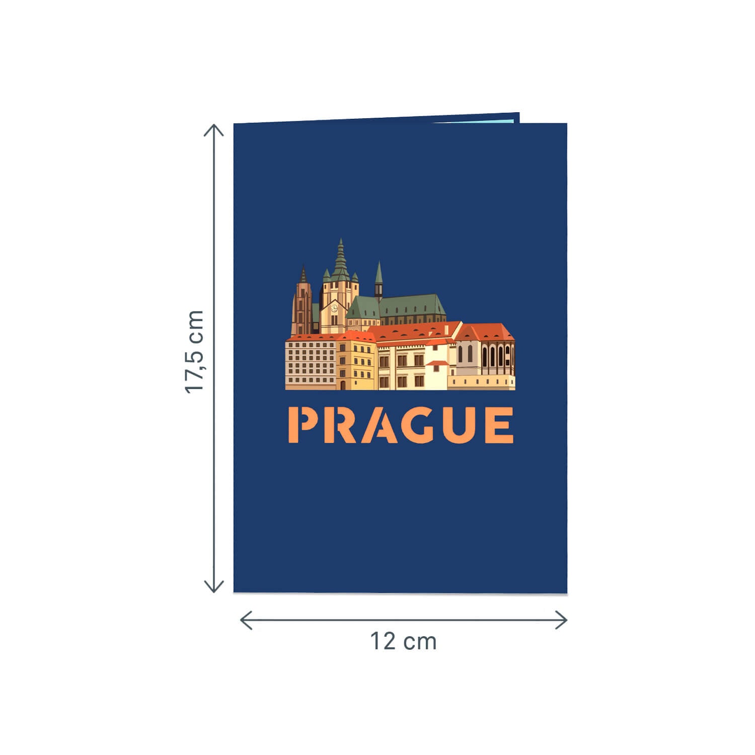 Prague Pop-Up Card