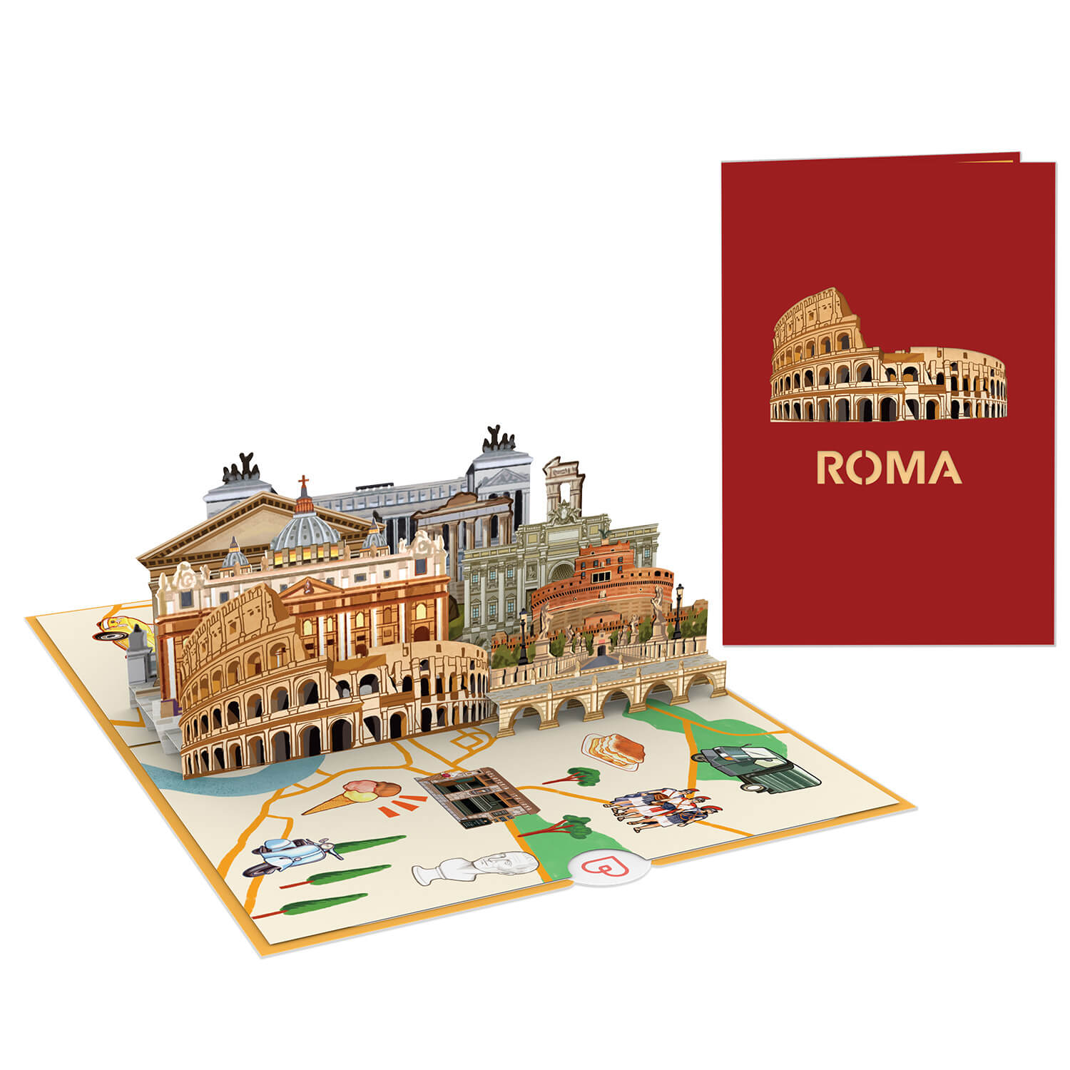 Rome Pop-Up Card