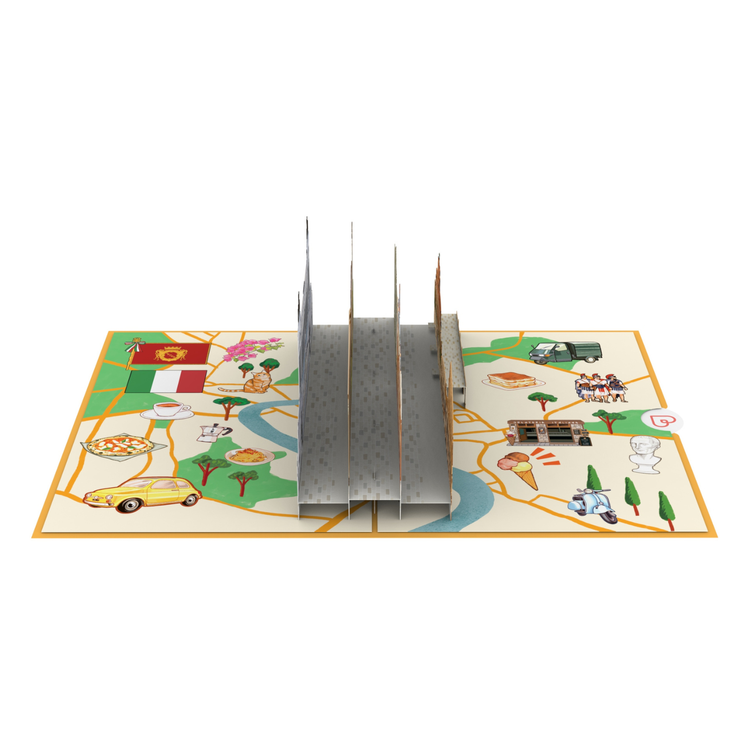 Rome Pop-Up Card