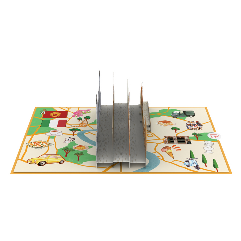 Rom Pop-Up Karte