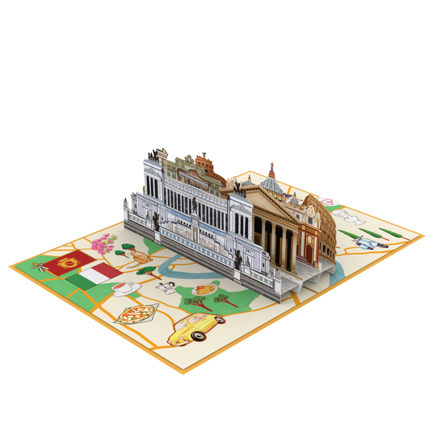 Rome Pop-Up Card