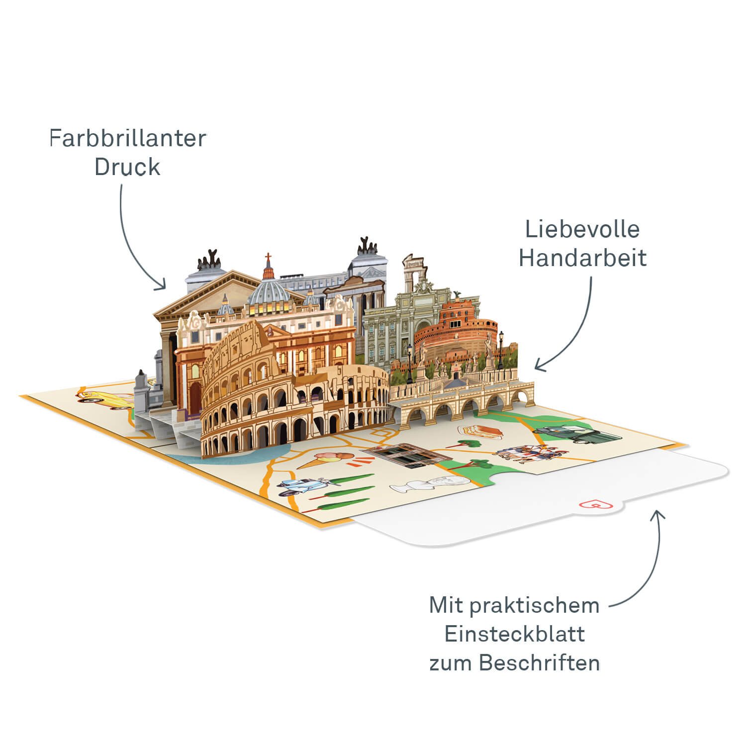 Rome Pop-Up Card