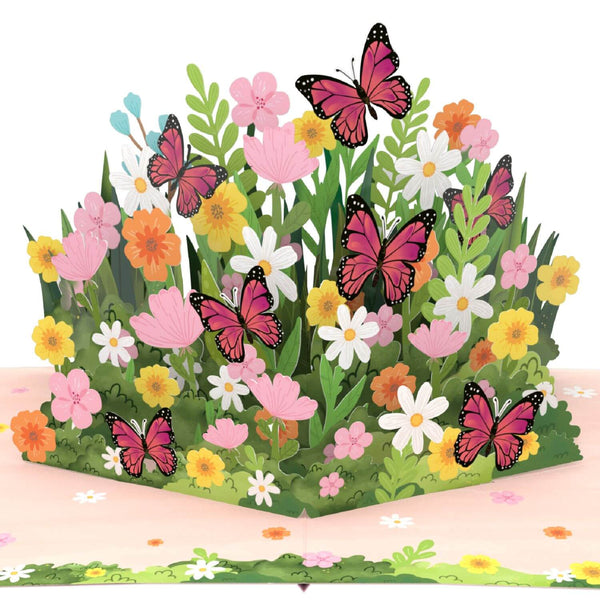 Butterfly Meadow Pop-Up Card
