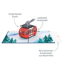 Ski Gondola Pop-Up Card