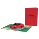 Sports car Pop-Up Card