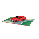 Sports car Pop-Up Card