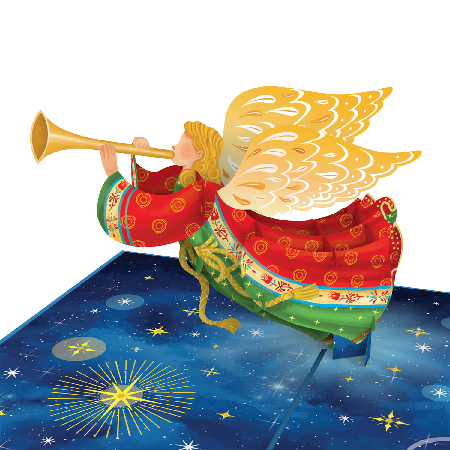 Christmas Angel Pop-Up Card