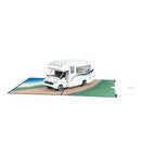 Motorhome Pop-Up Card