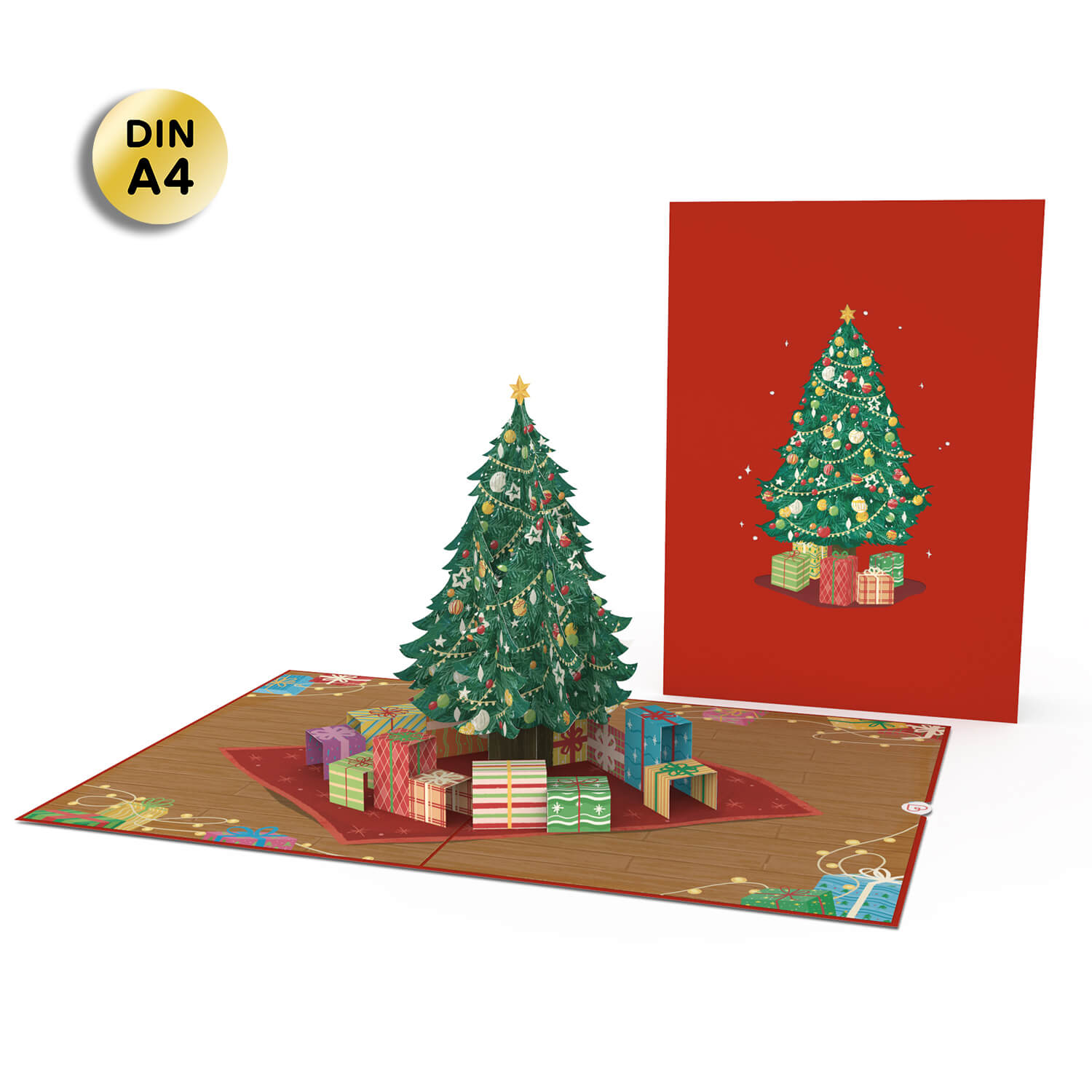 XXL Christmas Tree Pop-Up Card
