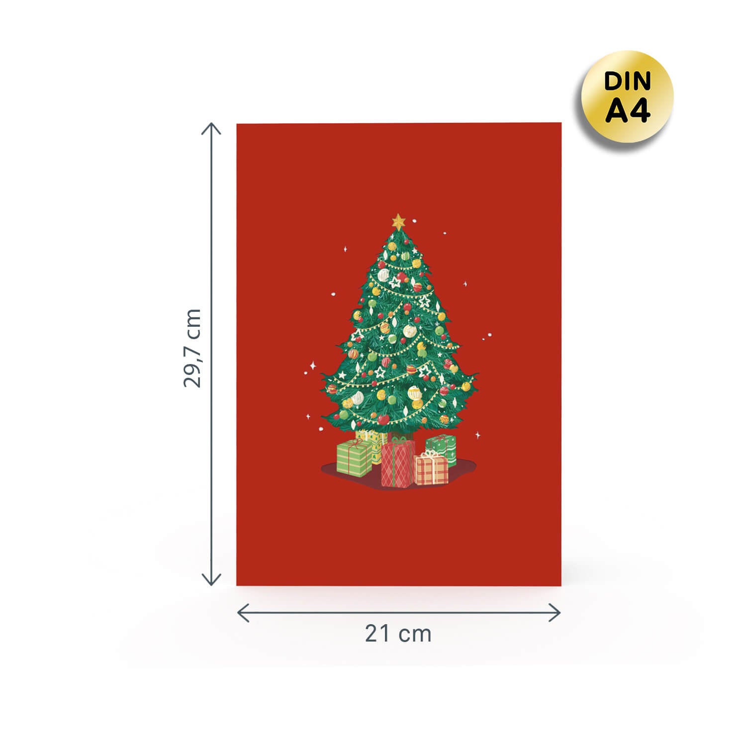 XXL Christmas Tree Pop-Up Card
