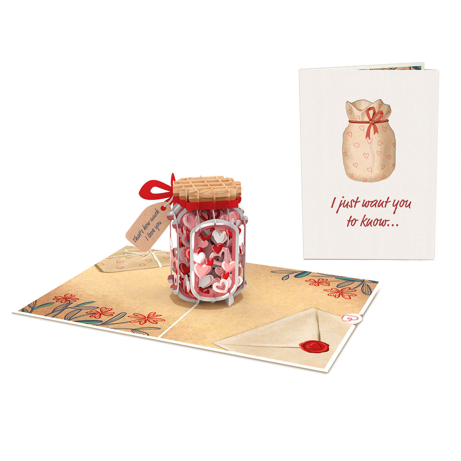 That's How Much I Love You Pop-Up Card