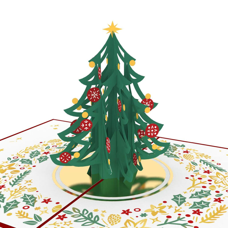 Christmas tree Pop-Up Card