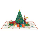 Christmas tree O you merry Pop-Up Card