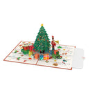Christmas tree O you merry Pop-Up Card