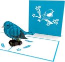 Blue bird Pop-Up Card